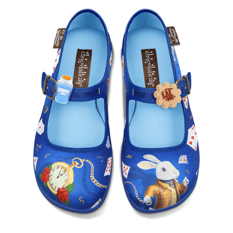Chocolaticas® Rabbit Hole Mary Jane - Chaussure plate - Retro Eclectic